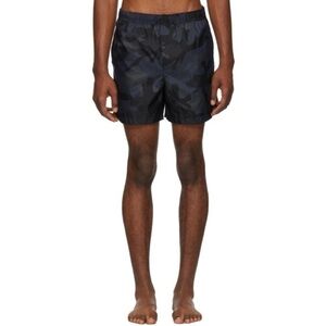 Valentino Navy Camo Swim Shorts Sz. 48​​​